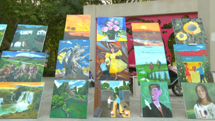 能干农活也能画画 他们“绘”出多彩幸福生活